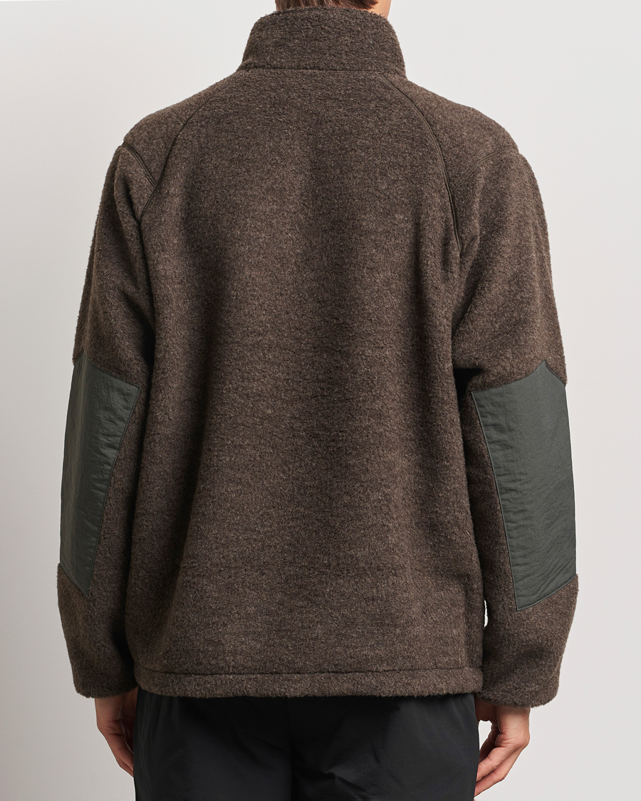 Homme | Manteaux Et Vestes | Goldwin | Wool Boa Fleece Jacket Brown