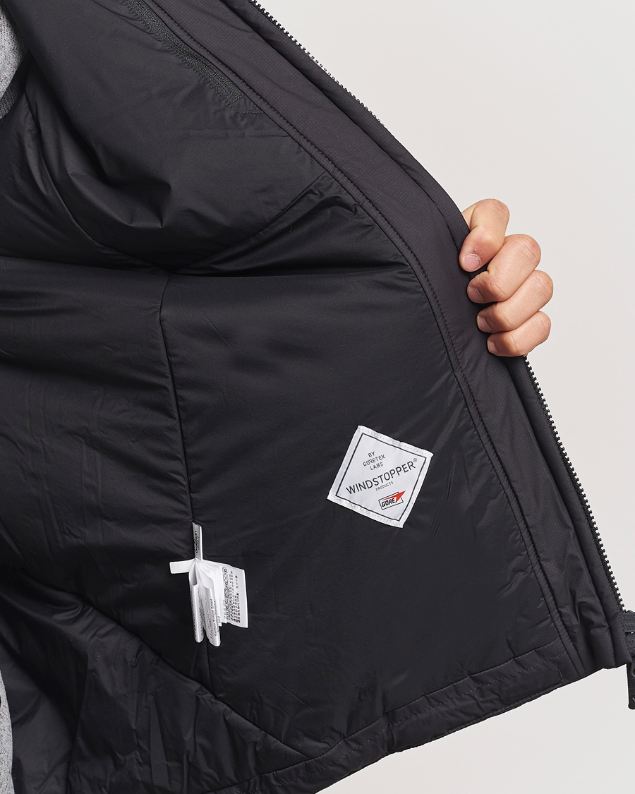 Homme | Manteaux Et Vestes | Goldwin | GORE-TEX Windstopper Puffy Jacket Black
