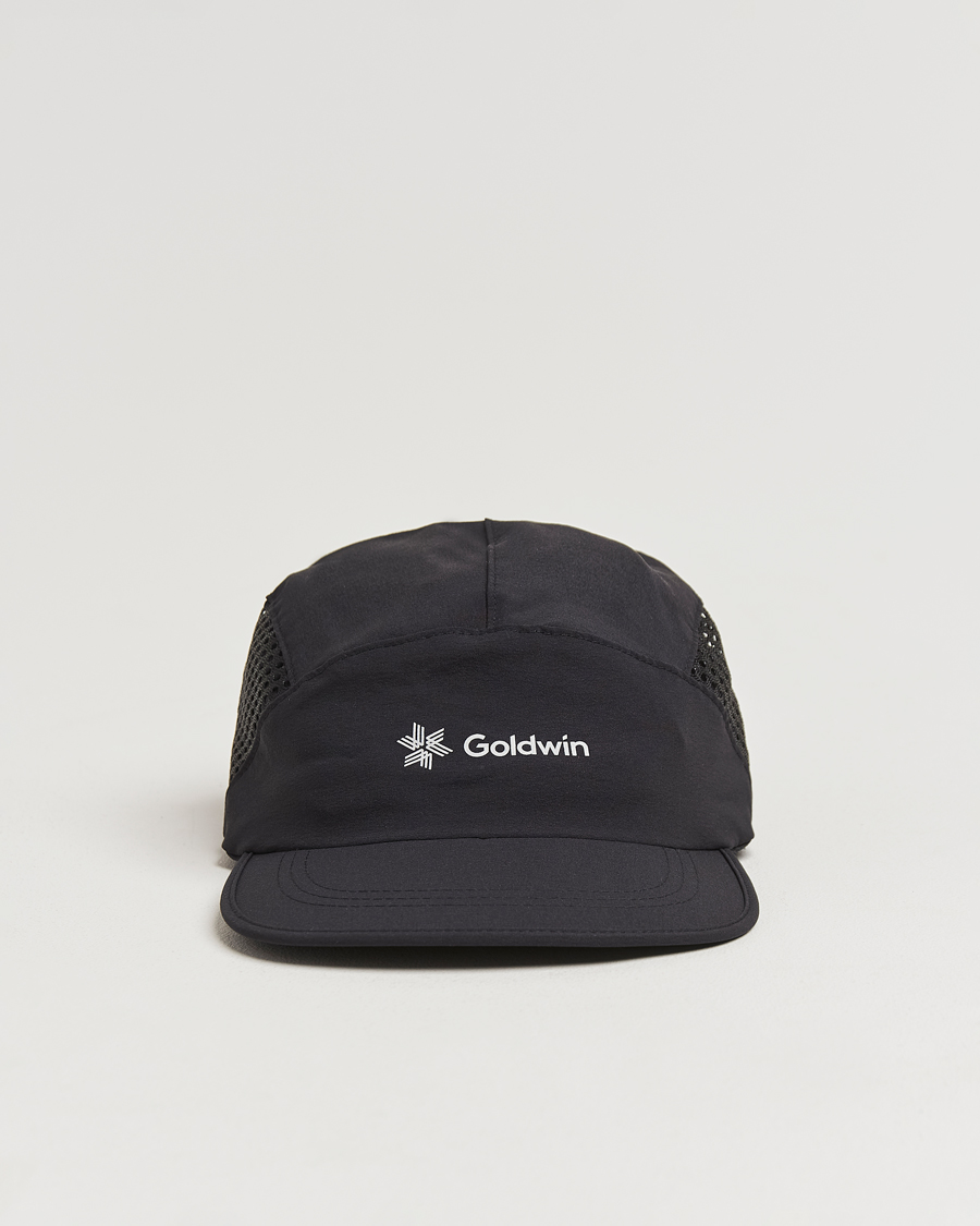 Homme | Goldwin Utility Jet Mesh Run Cap Black | Goldwin | Utility Jet Mesh Run Cap Black