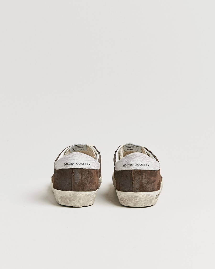 Homme | Golden Goose Super-Star Sneakers Dark Brown | Golden Goose | Super-Star Sneakers Dark Brown