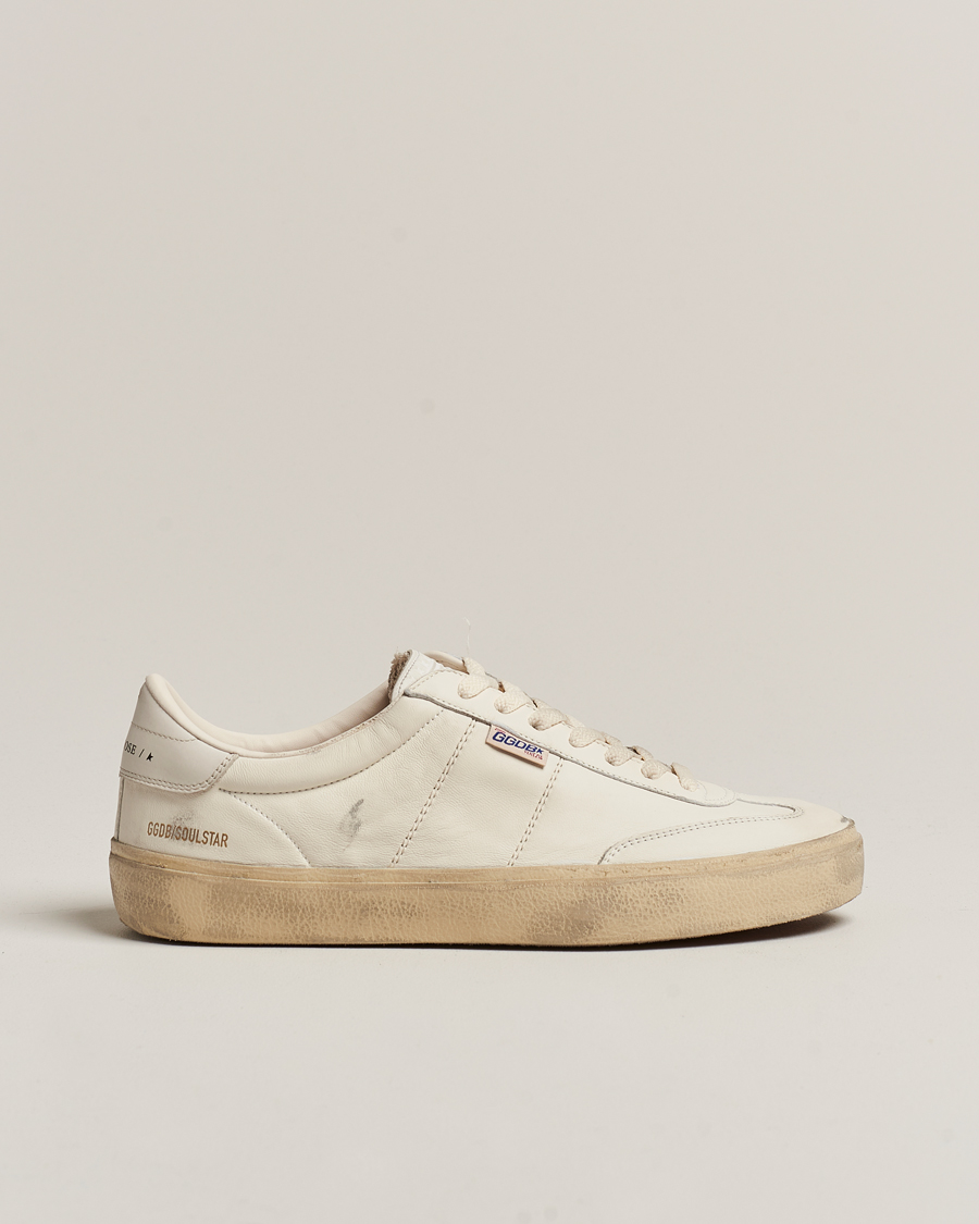 Homme | Golden Goose Soul-Star Sneakers White | Golden Goose | Soul-Star Sneakers White