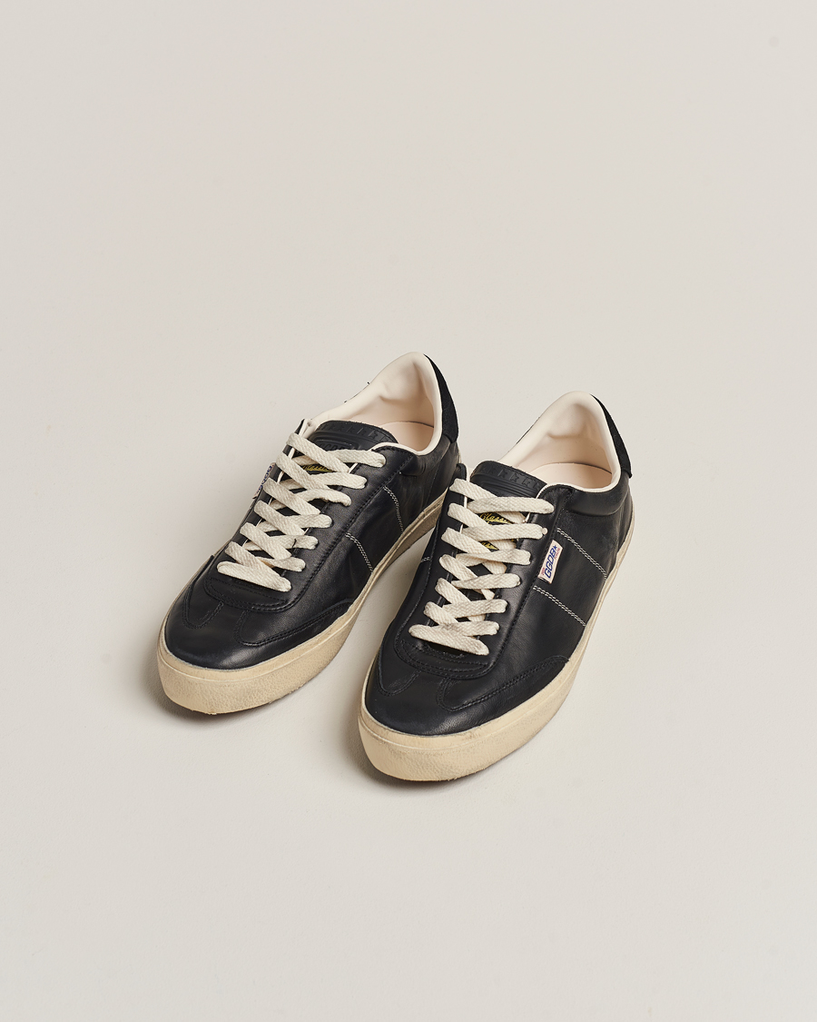 Homme | Golden Goose Soul-Star Sneakers Black Calf | Golden Goose | Soul-Star Sneakers Black Calf