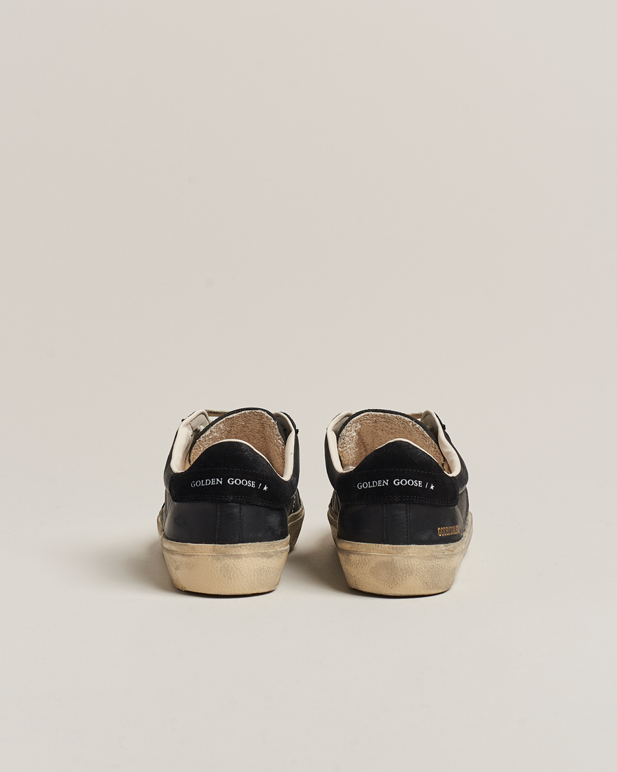 Homme | Golden Goose Soul-Star Sneakers Black Calf | Golden Goose | Soul-Star Sneakers Black Calf
