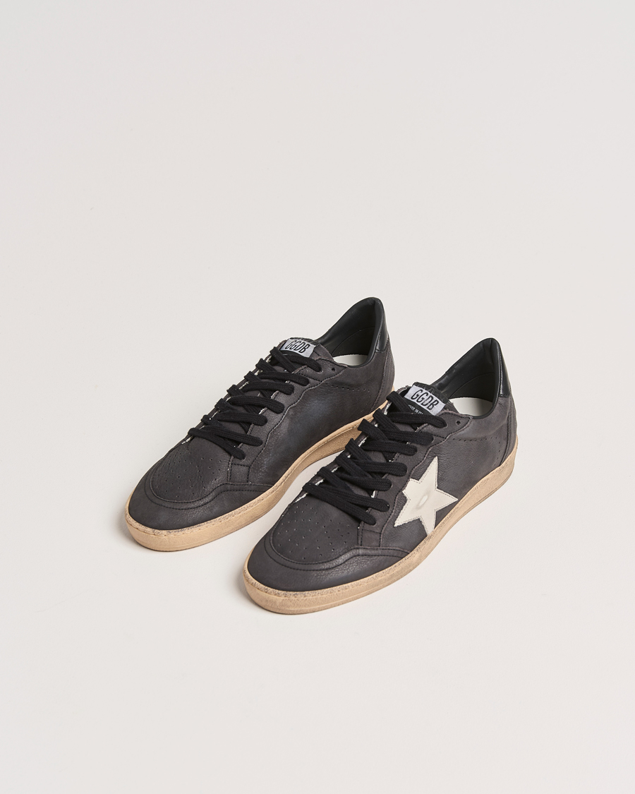 Homme | Golden Goose Ball Star Sneakers Anthracite | Golden Goose | Ball Star Sneakers Anthracite