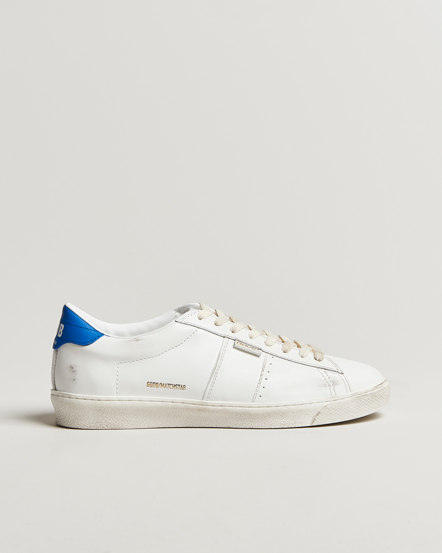 Homme | Golden Goose Matchstar Sneakers White/Blue | Golden Goose | Matchstar Sneakers White/Blue