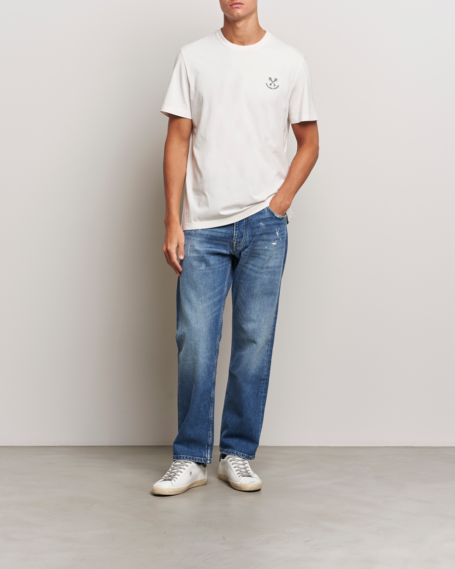 Homme | T-shirts | Golden Goose | Journey Short Sleeve T-Shirt Heritage White