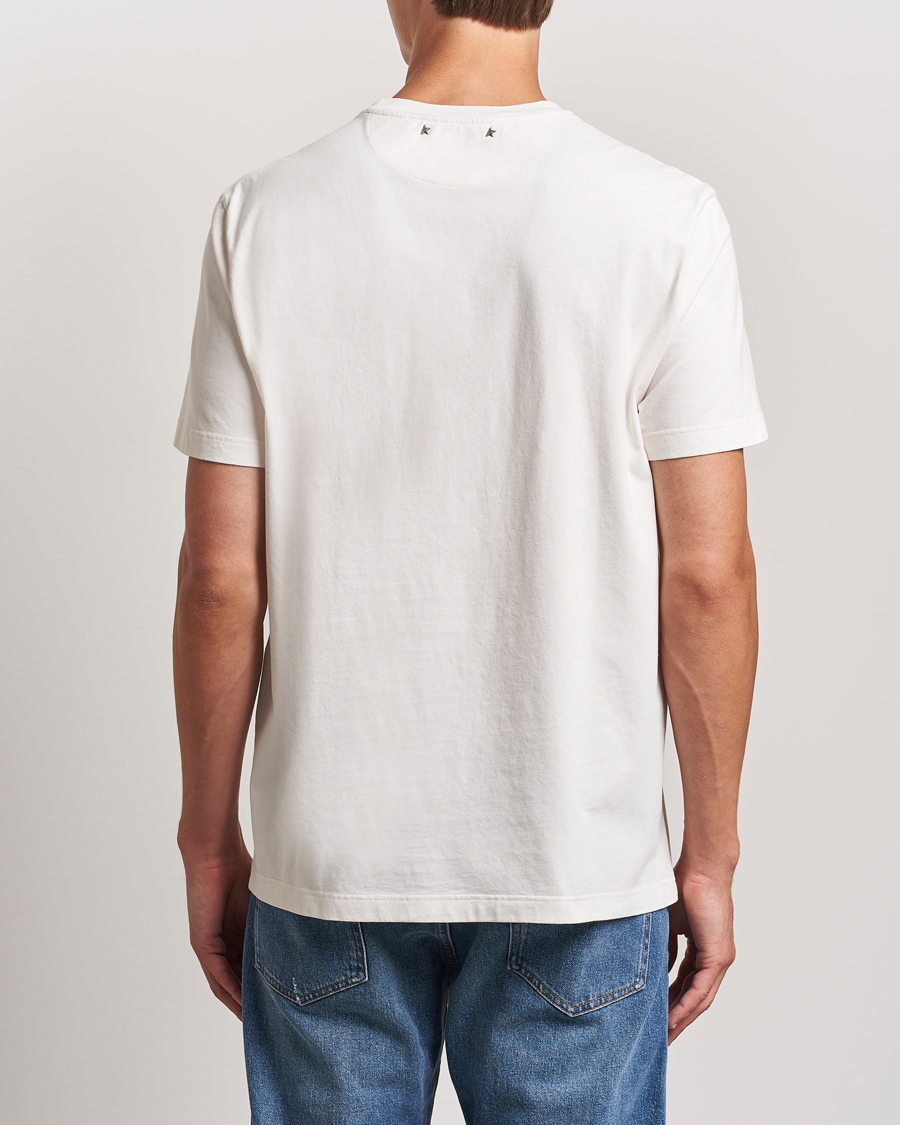 Homme | T-shirts | Golden Goose | Journey Short Sleeve T-Shirt Heritage White