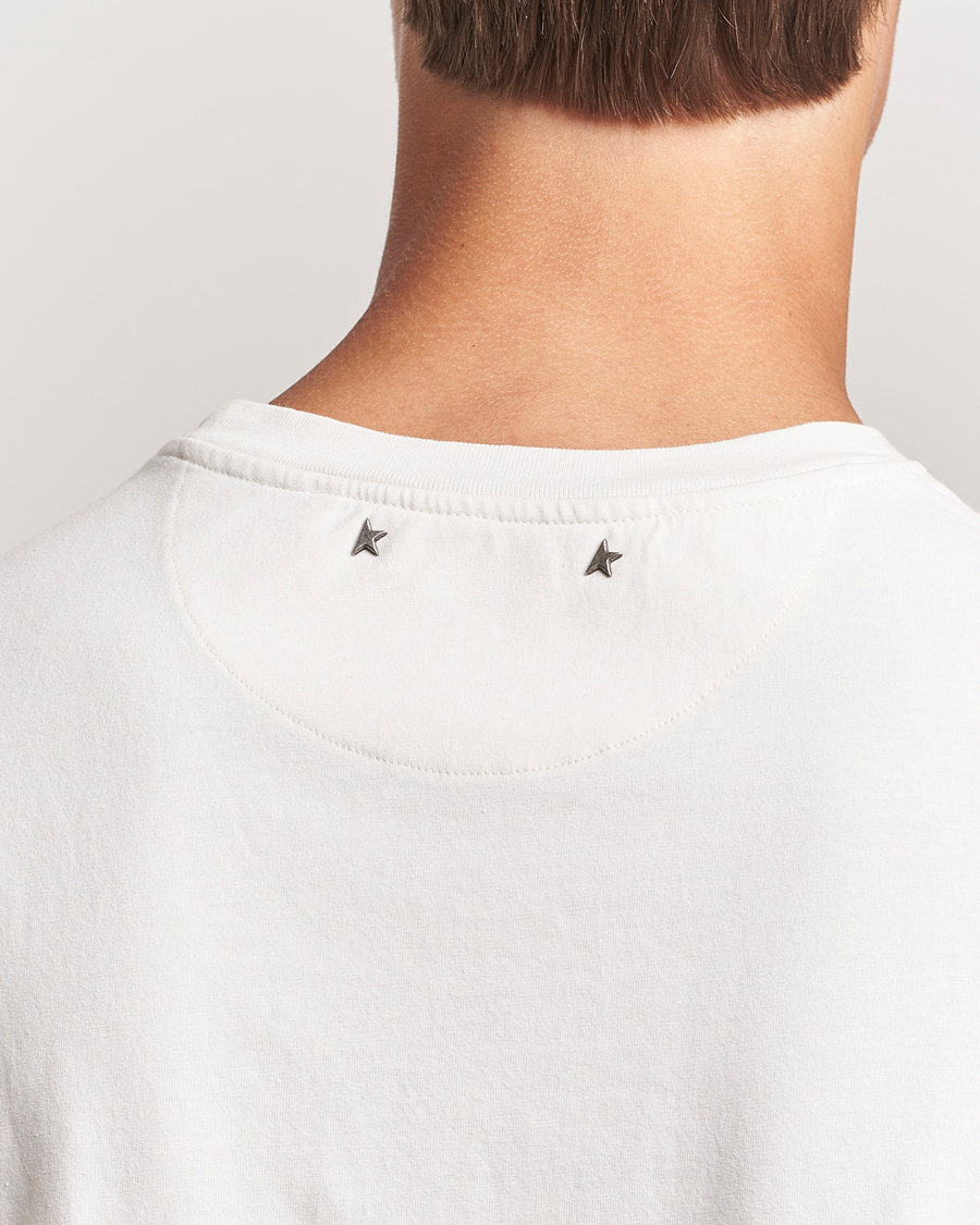 Homme | T-shirts | Golden Goose | Journey Short Sleeve T-Shirt Heritage White
