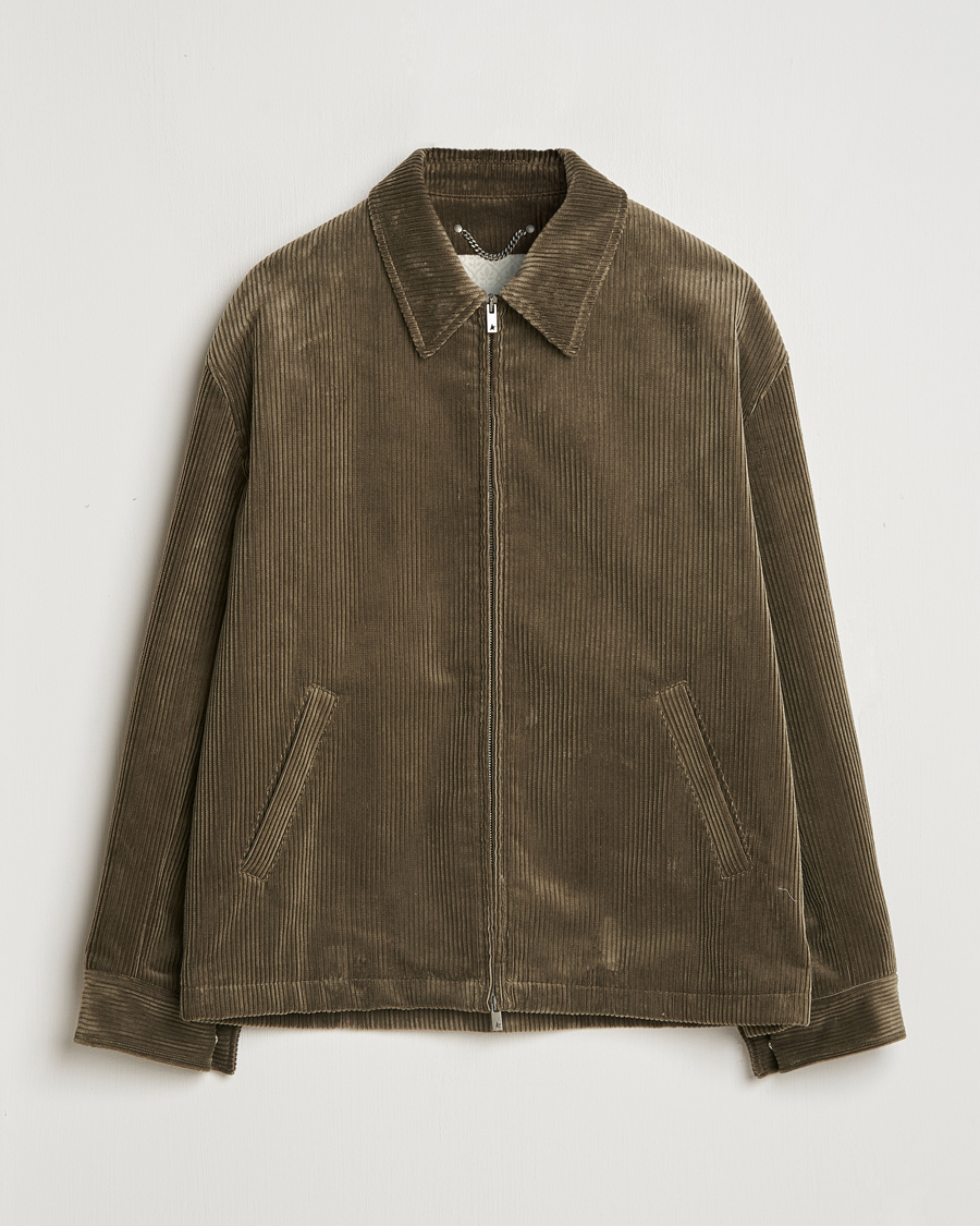Homme | Manteaux Et Vestes | Golden Goose | Corduroy Jacket Dark Green