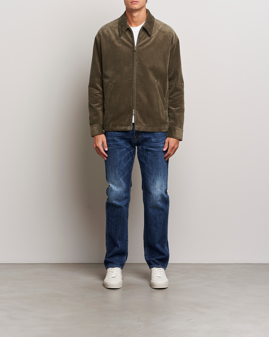 Homme | Manteaux Et Vestes | Golden Goose | Corduroy Jacket Dark Green
