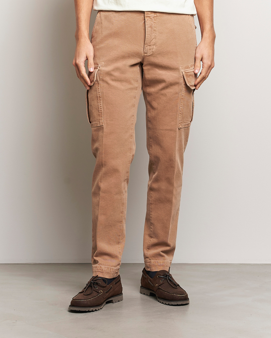 Homme | Pantalons | Incotex | Slim Fit Cargo Pants Military
