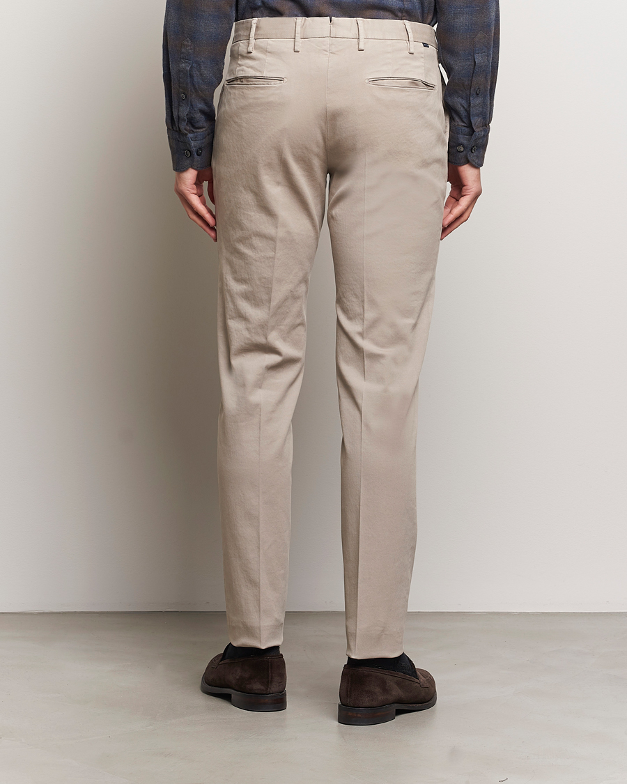 Homme | Pantalons | Incotex | Slim Fit Cotton Stretch Chinos Khaki