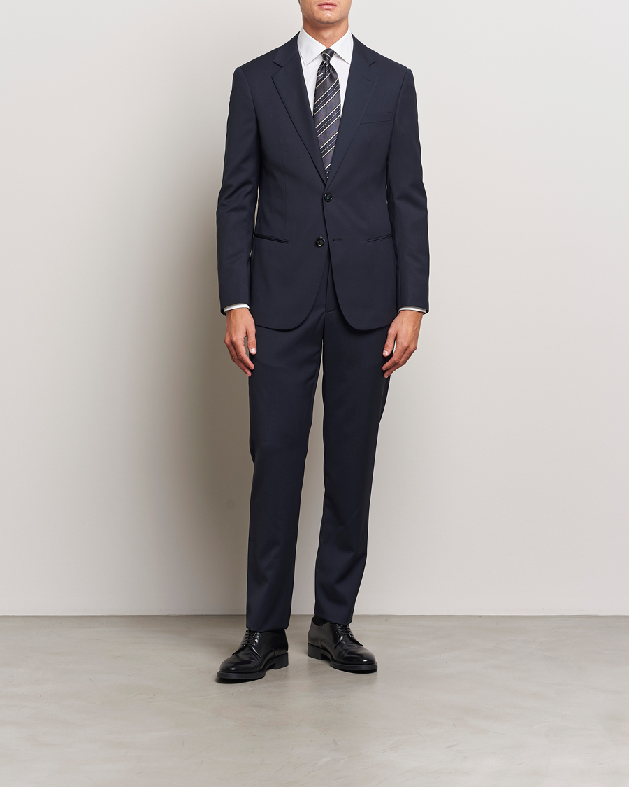 Homme | Costumes | Giorgio Armani | Soho Virgin Wool Suit Navy