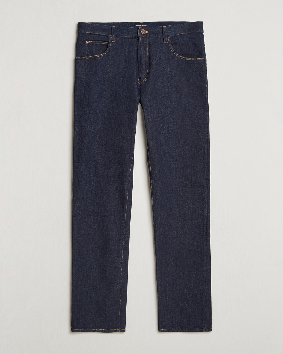 Homme | Jeans | Giorgio Armani | 5-Pocket Denim Pants Dark Indigo