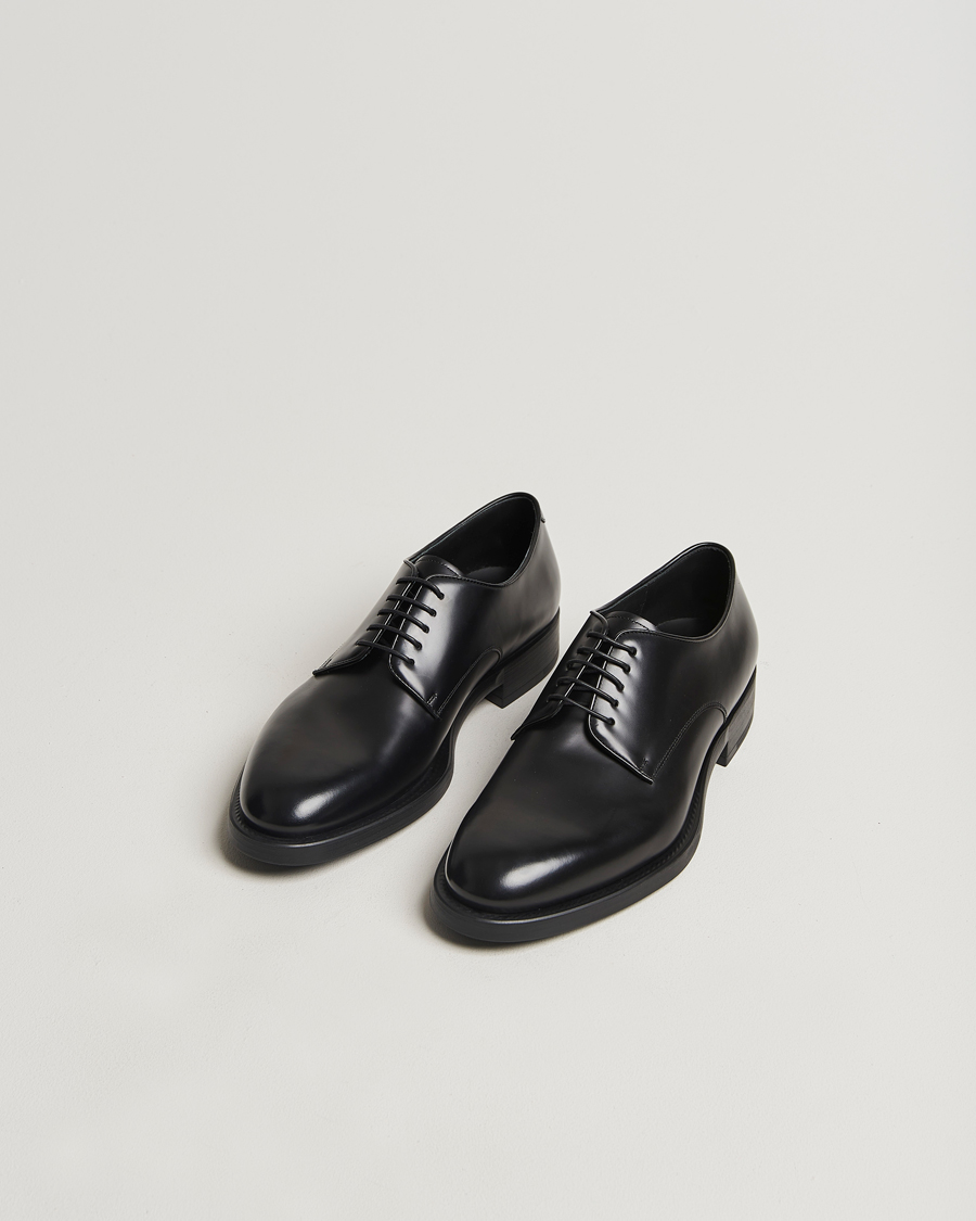 Homme | Giorgio Armani Lace Up Derby Shoes Black Calf | Giorgio Armani | Lace Up Derby Shoes Black Calf