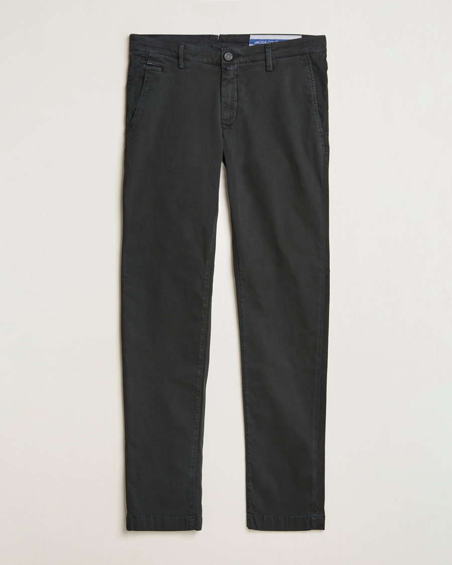 Homme | Pantalons | Jacob Cohën | Bobby Cotton Chinos Black
