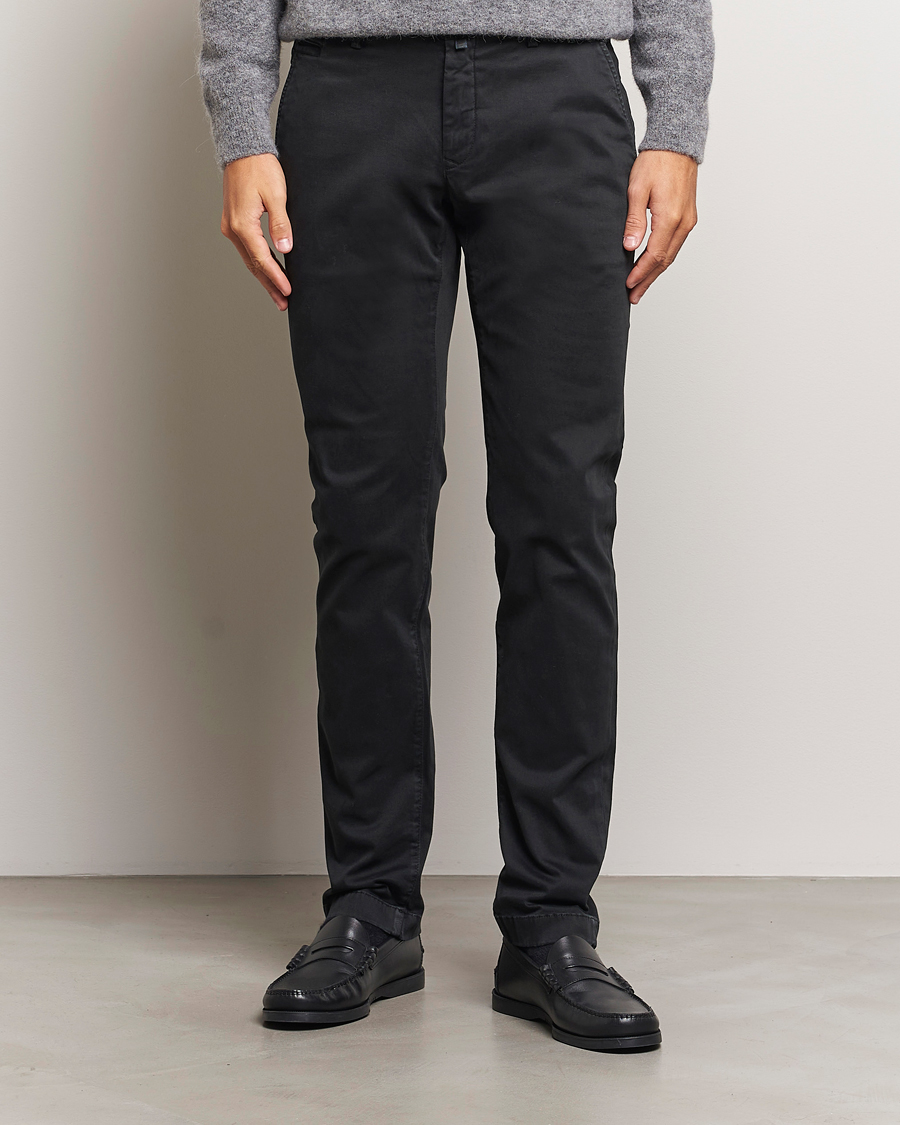 Homme | Pantalons | Jacob Cohën | Bobby Cotton Chinos Black