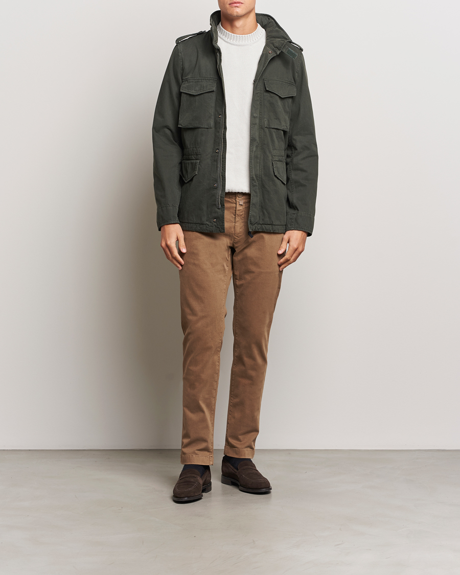 Homme | Pantalons | Jacob Cohën | Bobby Cotton Chinos Beige