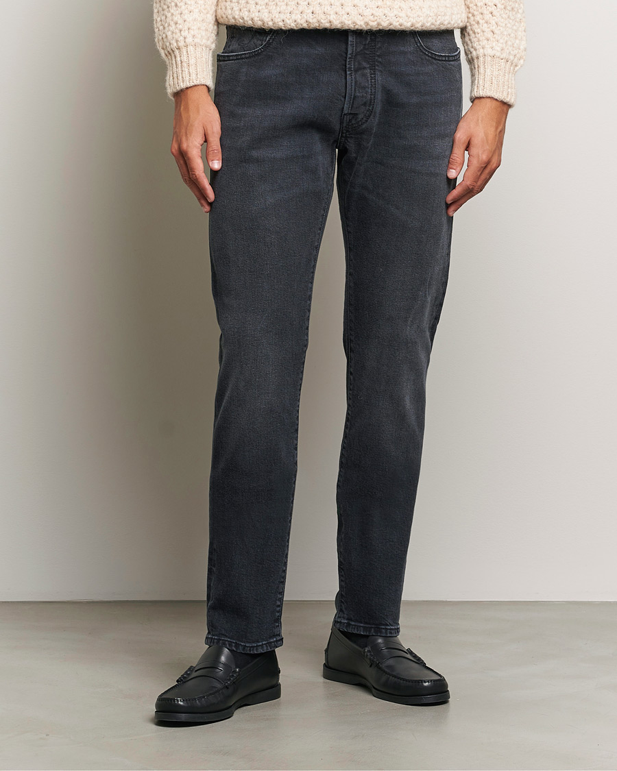 Homme | Jeans | Jacob Cohën | Bard Slim Fit Streatch Jeans Grey