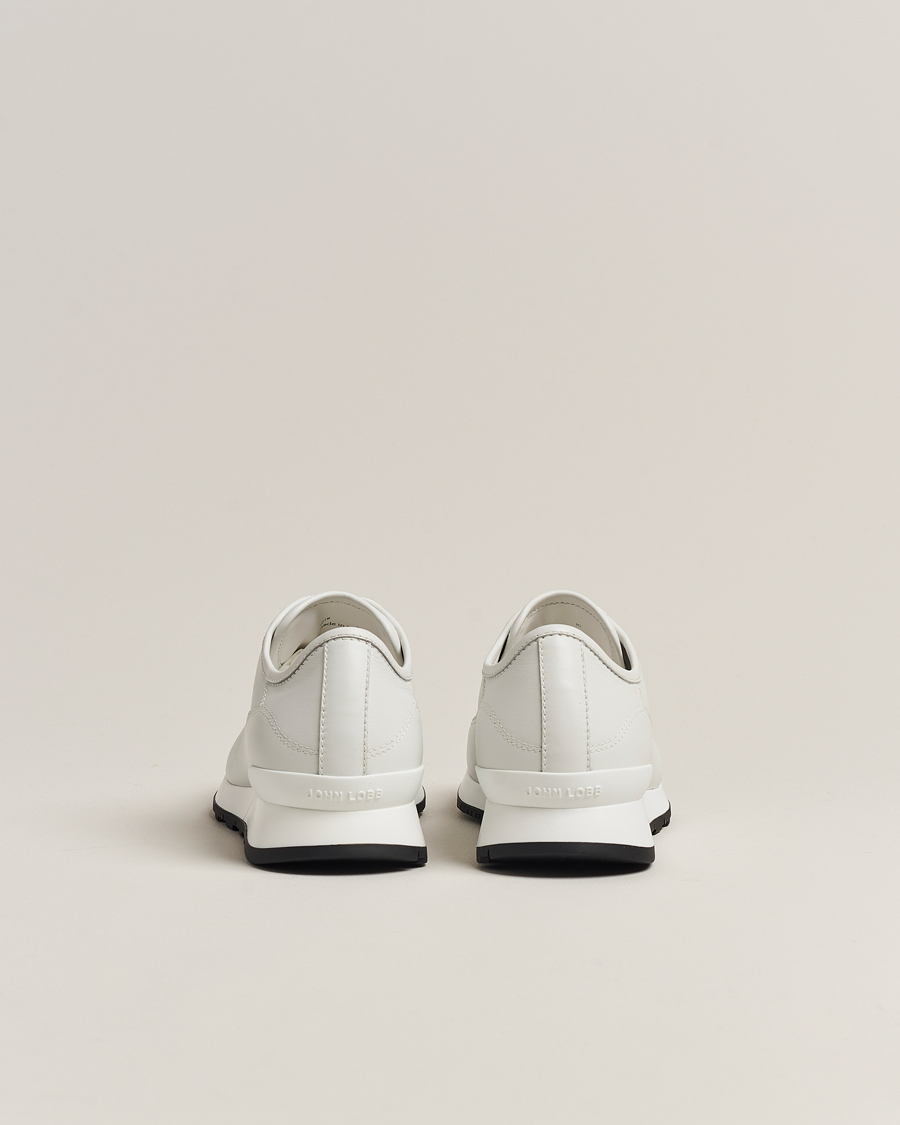 Homme | John Lobb Foundry Running Sneakers White Calf | John Lobb | Foundry Running Sneakers White Calf