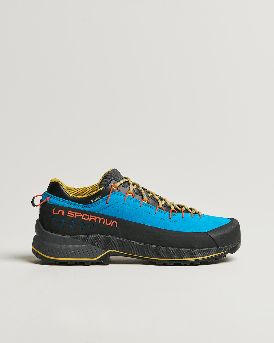 Homme | La Sportiva TX4 Evo GTX Hiking Shoes Tropic Blue/Bamboo | La Sportiva | TX4 Evo GTX Hiking Shoes Tropic Blue/Bamboo