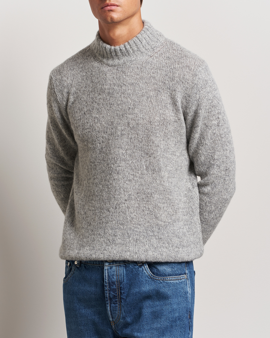 Homme | Pulls Et Tricots | Lardini | Wool/Alpaca Knitted Sweater Grey