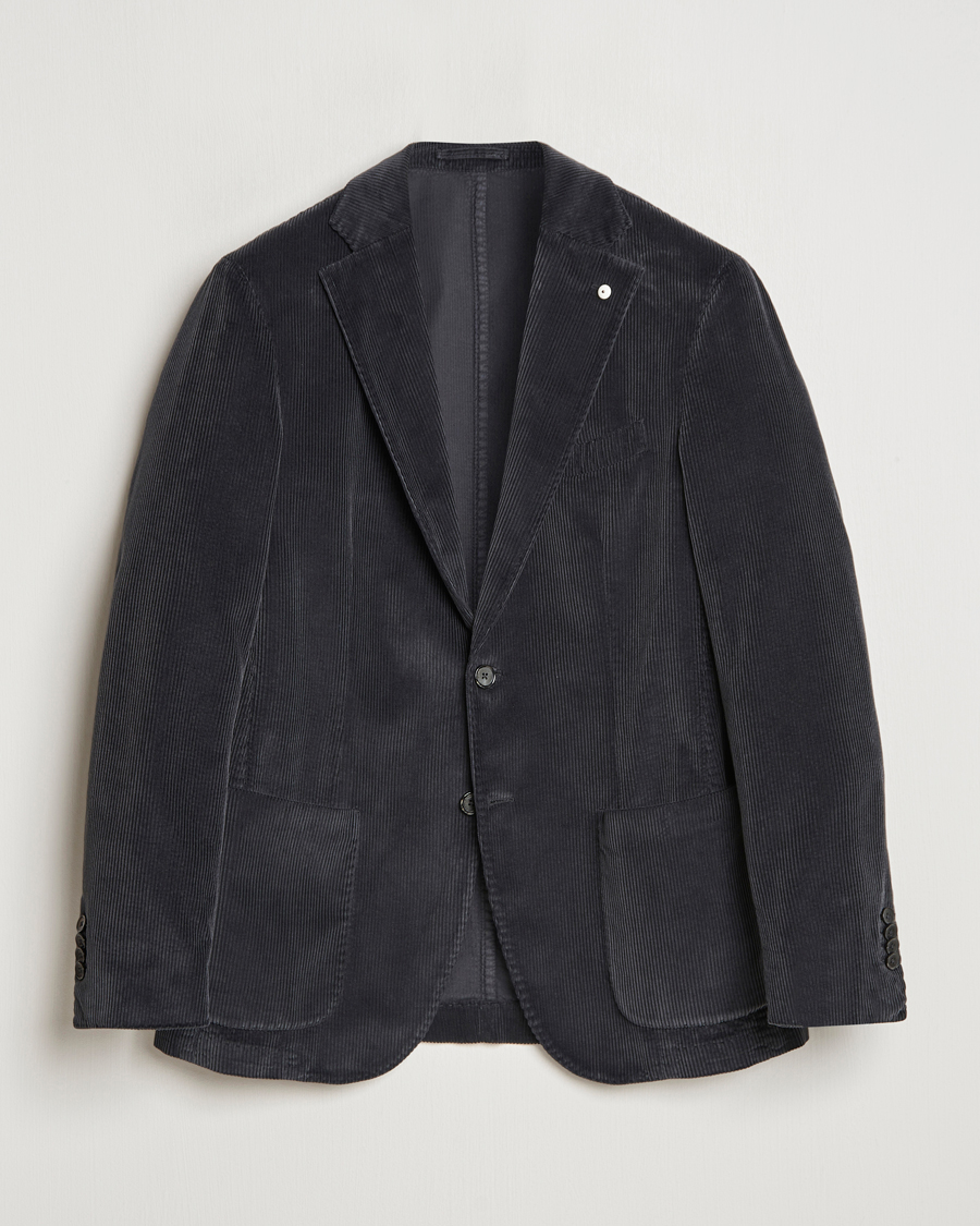 Homme | Blazers | L.B.M. 1911 | Jack Corduroy Blazer Grey