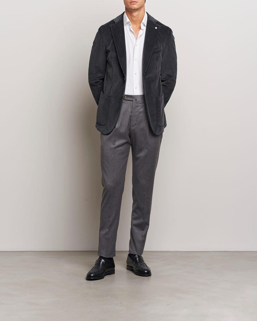 Homme | Blazers | L.B.M. 1911 | Jack Corduroy Blazer Grey