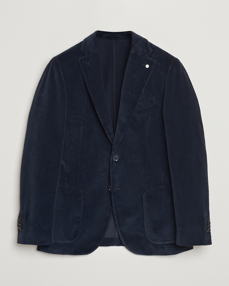 Homme | Blazers | L.B.M. 1911 | Jack Corduroy Blazer Navy