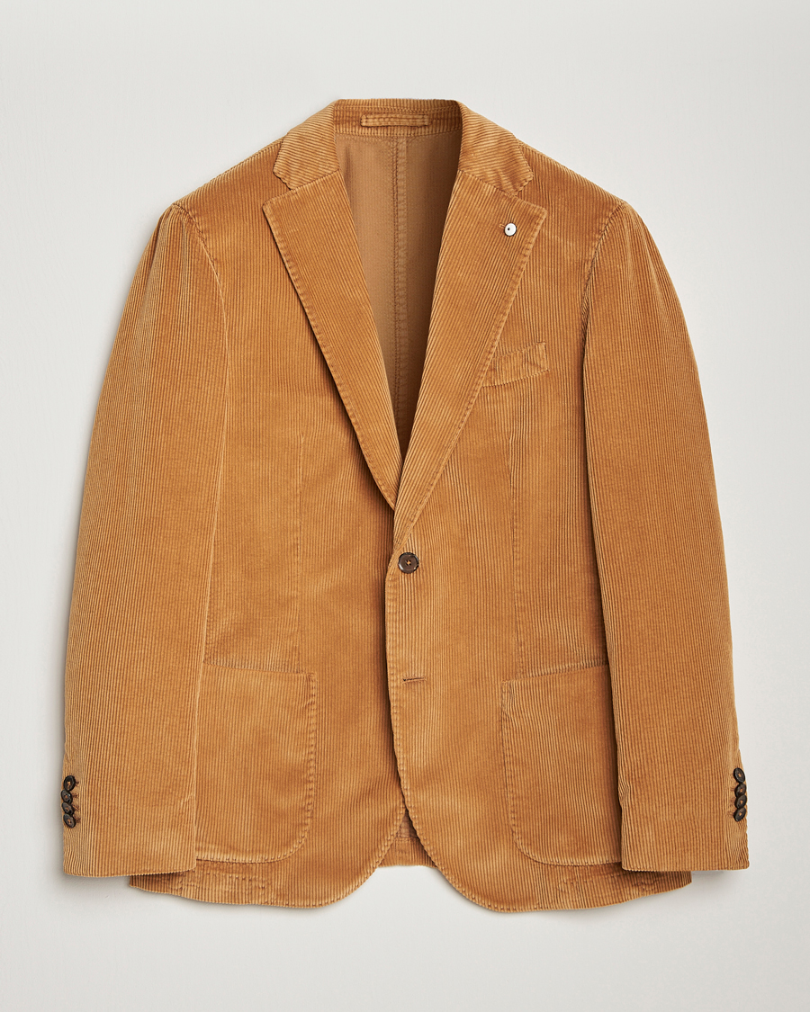 Homme | Blazers | L.B.M. 1911 | Jack Corduroy Blazer Light Brown