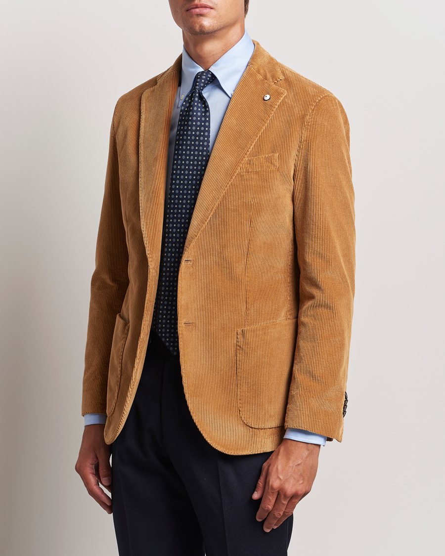 Homme | Blazers | L.B.M. 1911 | Jack Corduroy Blazer Light Brown