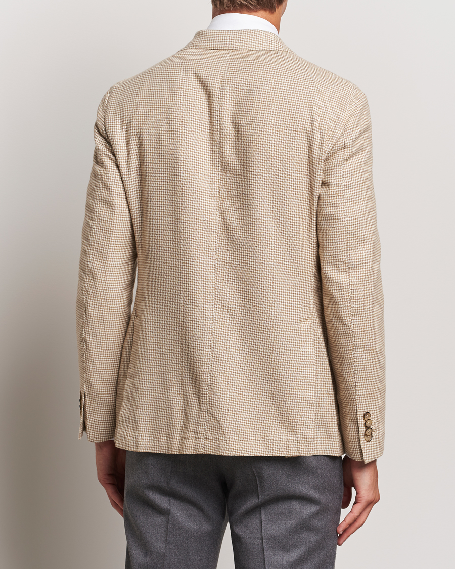 Homme | Blazers | L.B.M. 1911 | Jack Regular Houndstooth Blazer Beige