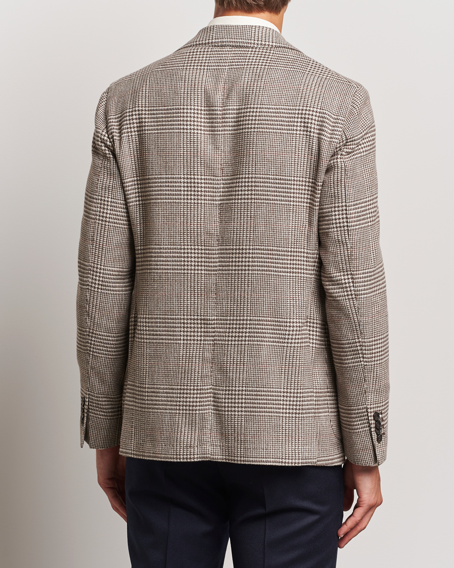 Homme | Blazers | L.B.M. 1911 | Jack Regular Prince of Wales Blazer Olive