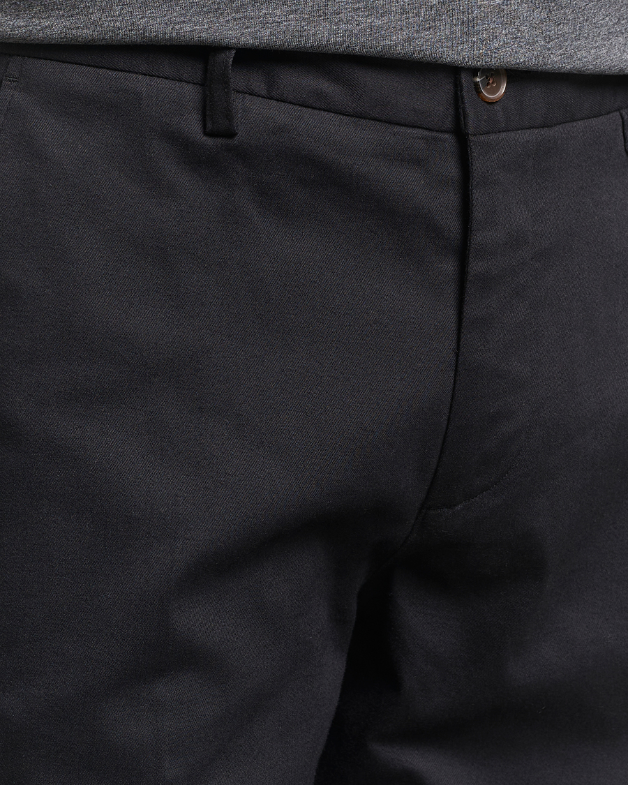 Homme | Pantalons | LES DEUX | Como Reg Cotton Pants Black