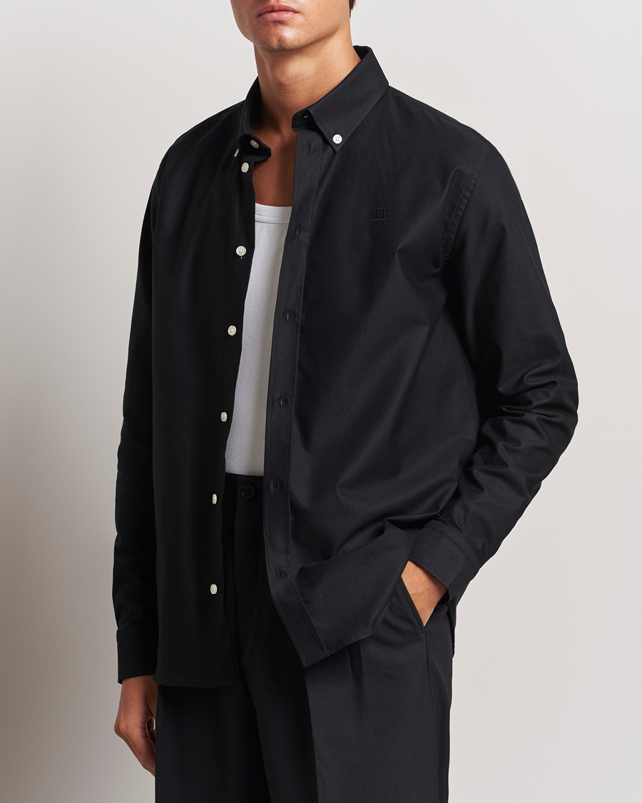 Homme | Chemises | LES DEUX | Konrad Oxford Shirt Black