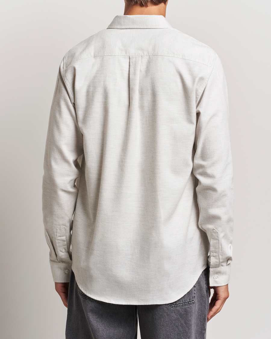 Homme | Chemises | LES DEUX | Dessert Reg Shirt Snow Melange