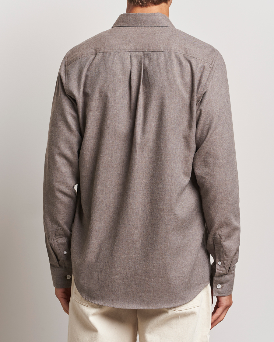 Homme | Chemises | LES DEUX | Dessert Reg Shirt Mountain Grey Melange