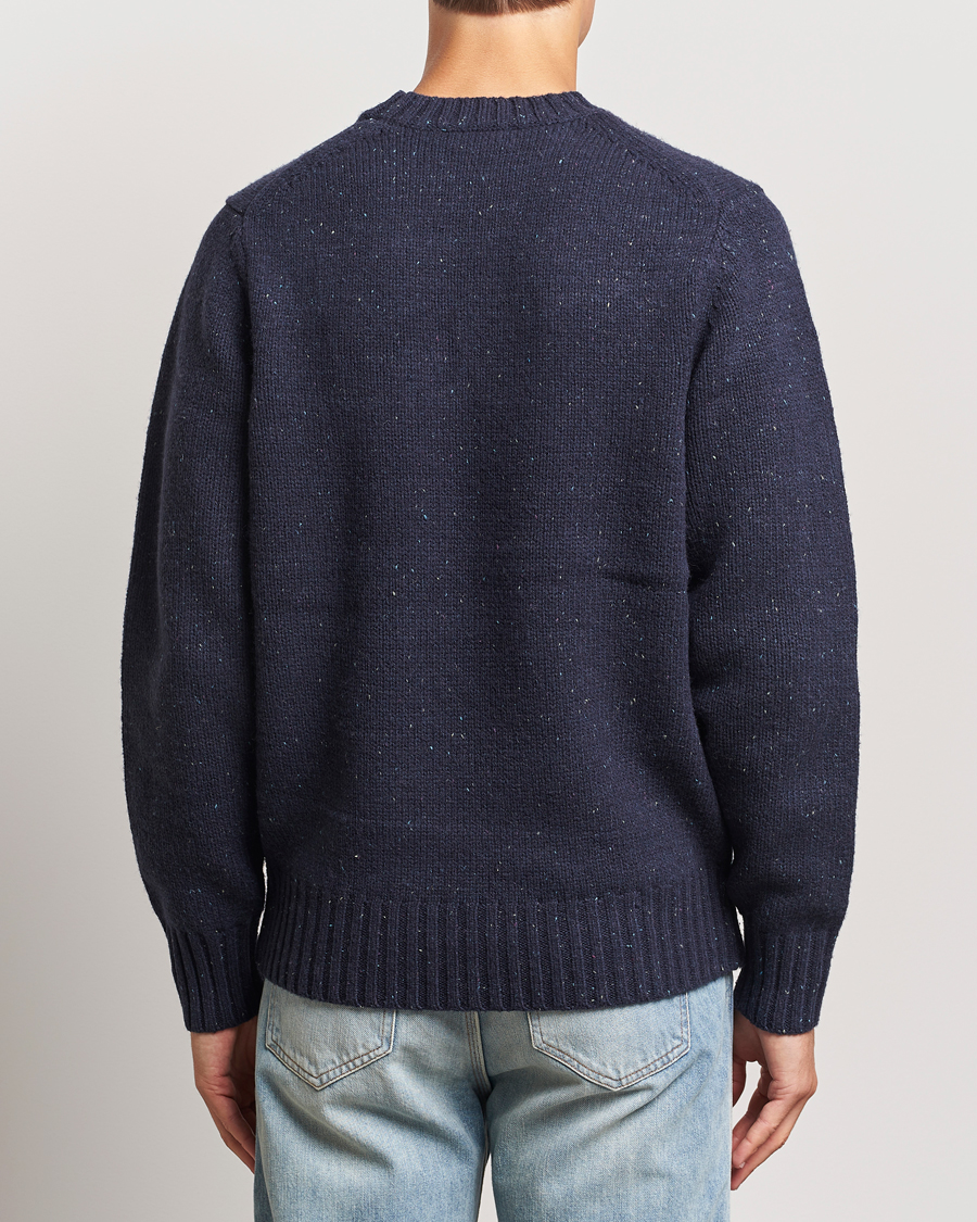 Homme | Pulls Et Tricots | LES DEUX | Gary Fleck Wool Roundneck Dark Navy
