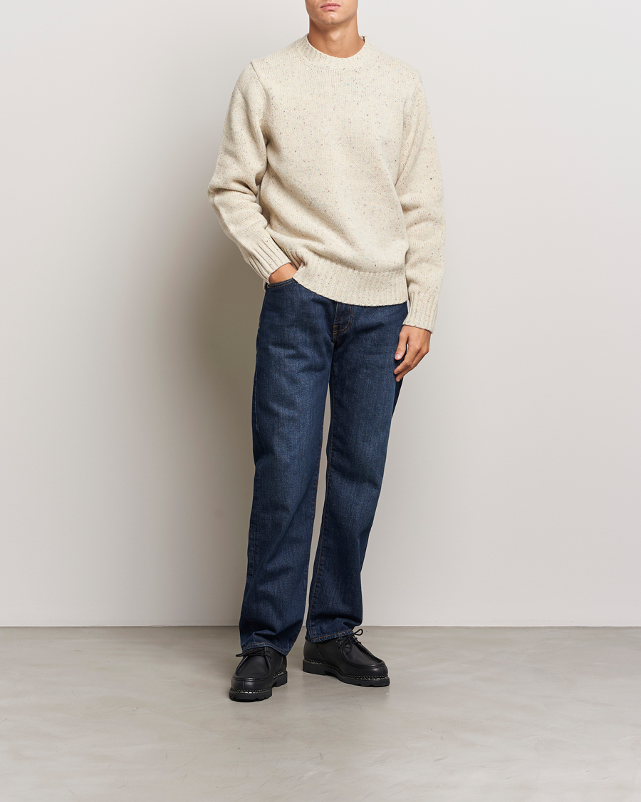Homme | Pulls Et Tricots | LES DEUX | Gary Fleck Wool Roundneck Light Sand