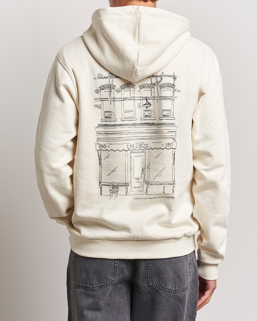 Homme | Pulls Et Tricots | LES DEUX | Neighborhood Hoodie Ivory/Black