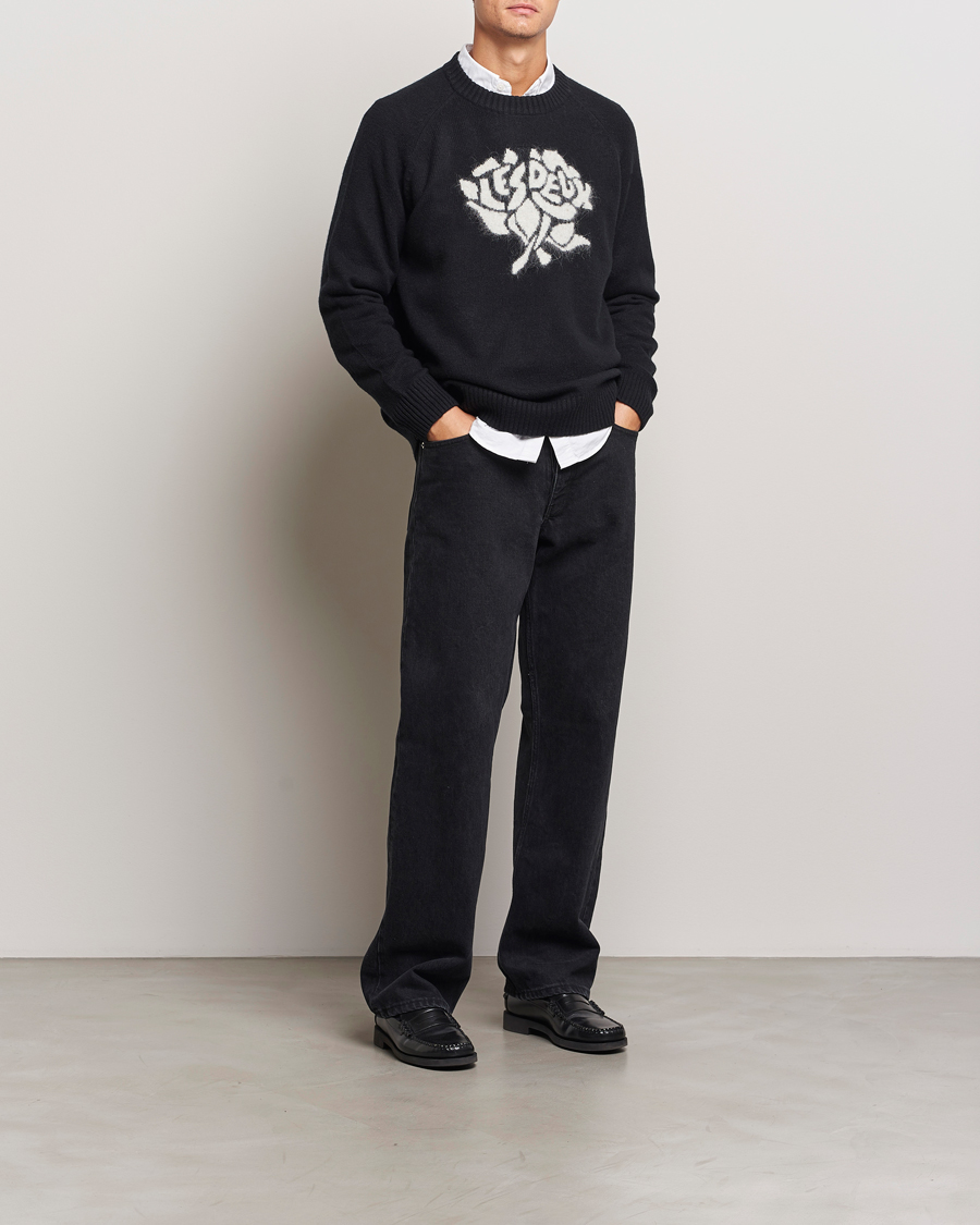 Homme | Pulls Et Tricots | LES DEUX | Felipe Knit Black/Ivory