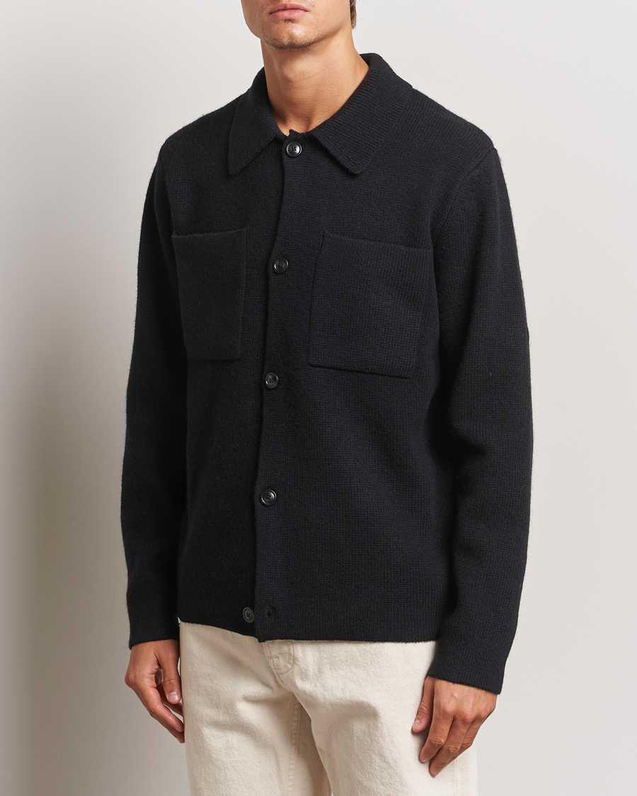Homme | Pulls Et Tricots | LES DEUX | Fischer Milano Overshirt Black
