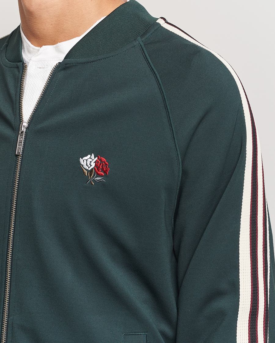 Homme | Pulls Et Tricots | LES DEUX | Sterling Track Jacket 2.0 Pine Green/Ivory