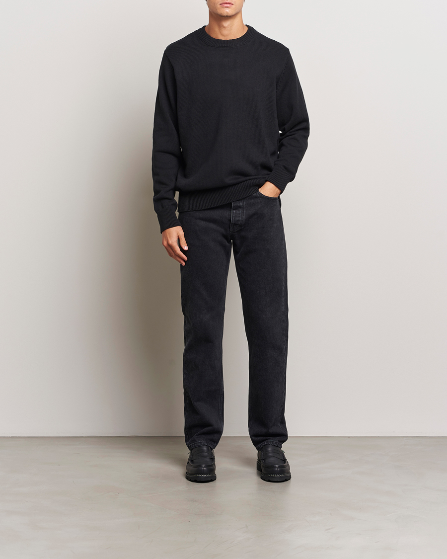Homme | Pulls Et Tricots | LES DEUX | Gary Cotton Knit 2.0 Black