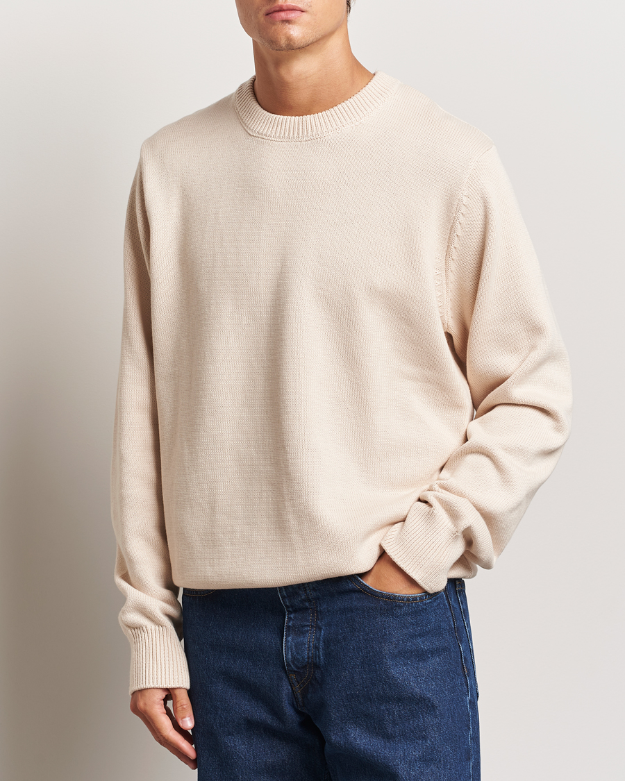 Homme | Pulls Et Tricots | LES DEUX | Gary Cotton Knit 2.0 Ivory