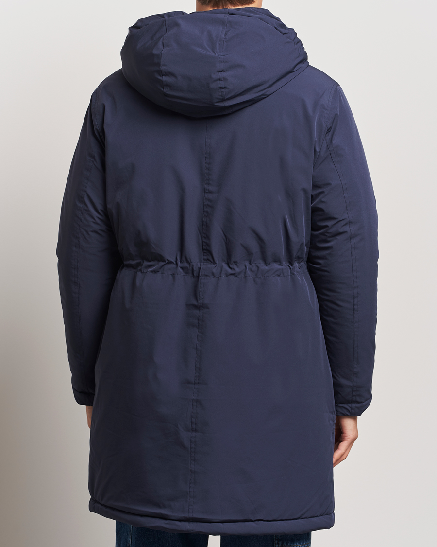 Homme | Manteaux Et Vestes | LES DEUX | Channing Padded Parka Coat Dark Navy
