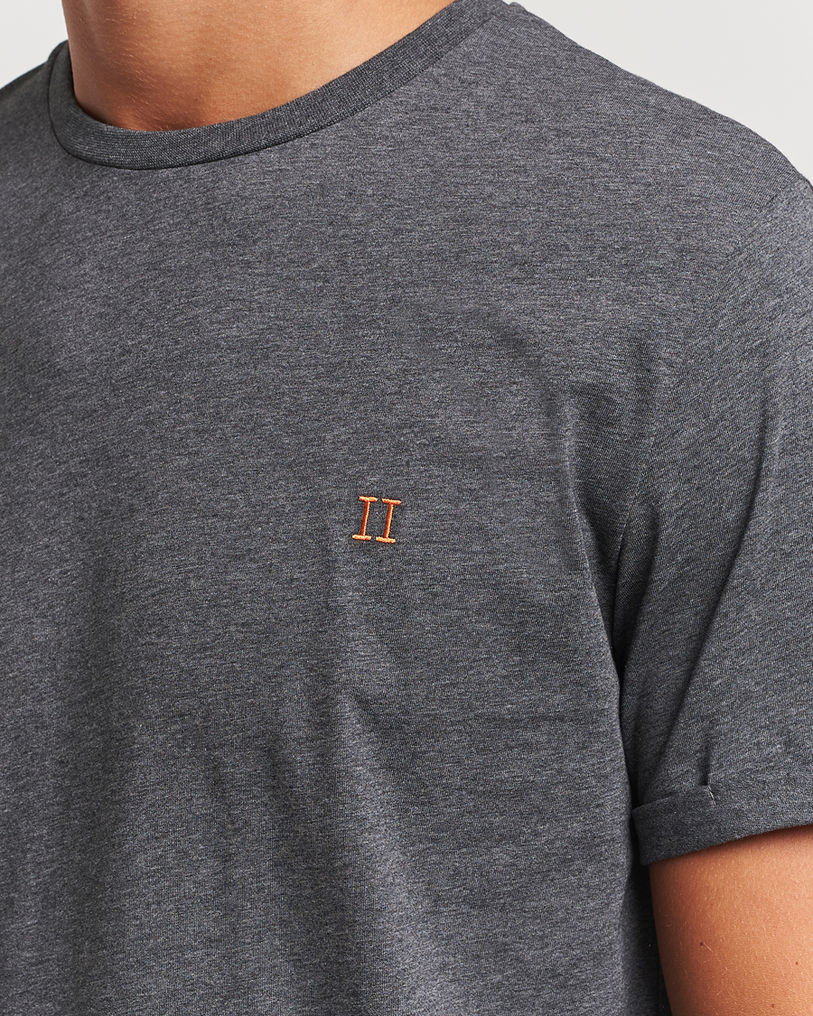 Homme | T-shirts | LES DEUX | Nørregaard T-Shirt Mountain Grey Melange