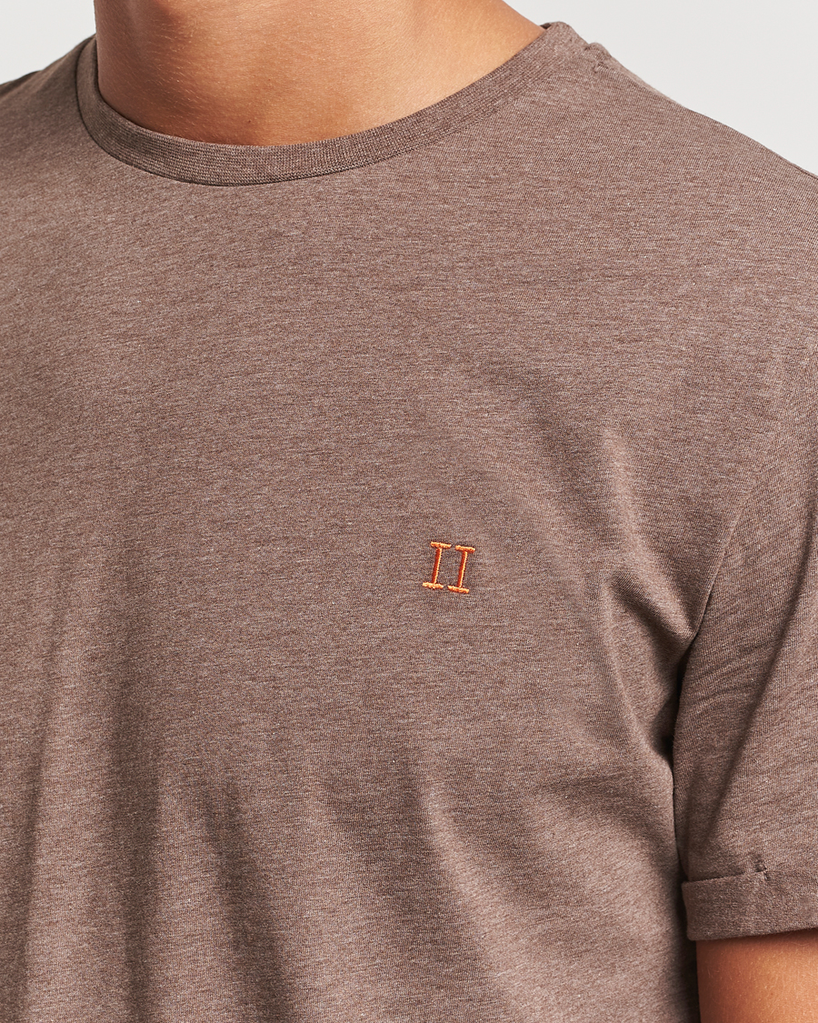 Homme | T-shirts | LES DEUX | Nørregaard T-Shirt Charcoal Melange