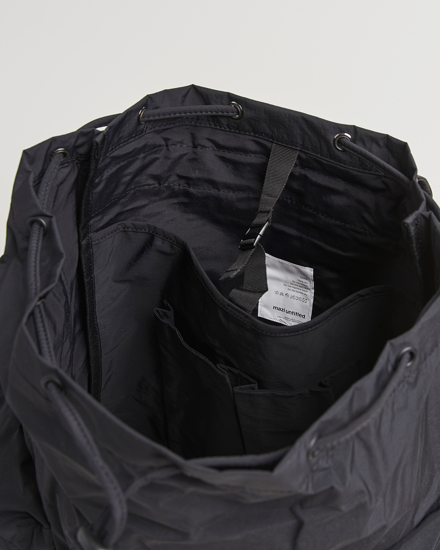 Homme | mazi untitled All Day 04 Nylon Backpack Black | mazi untitled | All Day 04 Nylon Backpack Black