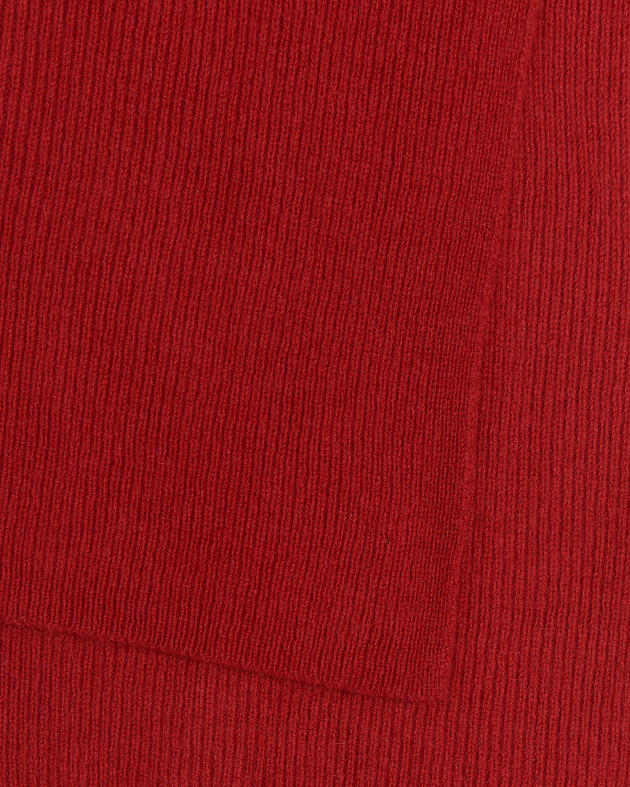 Homme | Écharpes | Le Bonnet | Lambswool/Caregora Scarf Framboise